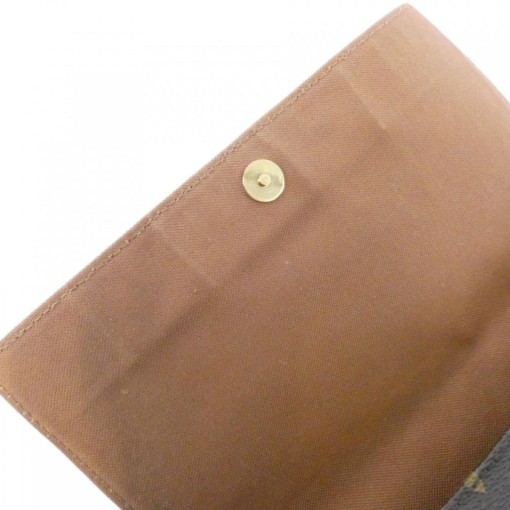 Louis Vuitton Brown Coated Canvas Shoulder Bag