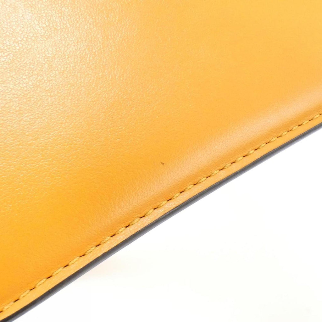 Louis Vuitton Orange Leather Shoulder Bag