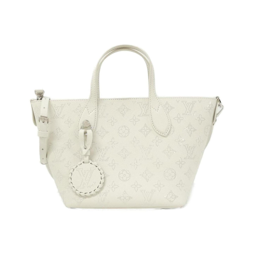 Louis Vuitton Mahina White Leather Handbag