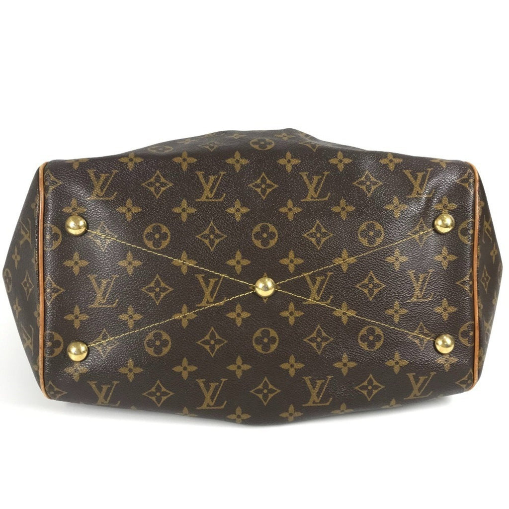 Louis Vuitton Brown Monogram Canvas Shoulder Bag Tote Bag