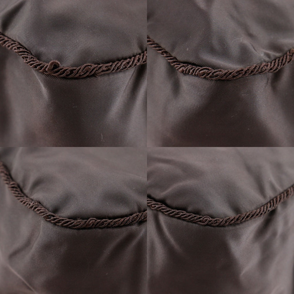 Prada Brown Nylon Handbag