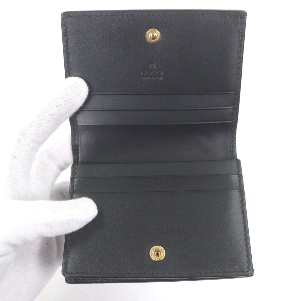 Gucci Black Leather Wallet (Bi-Fold) (Pre-Owned)