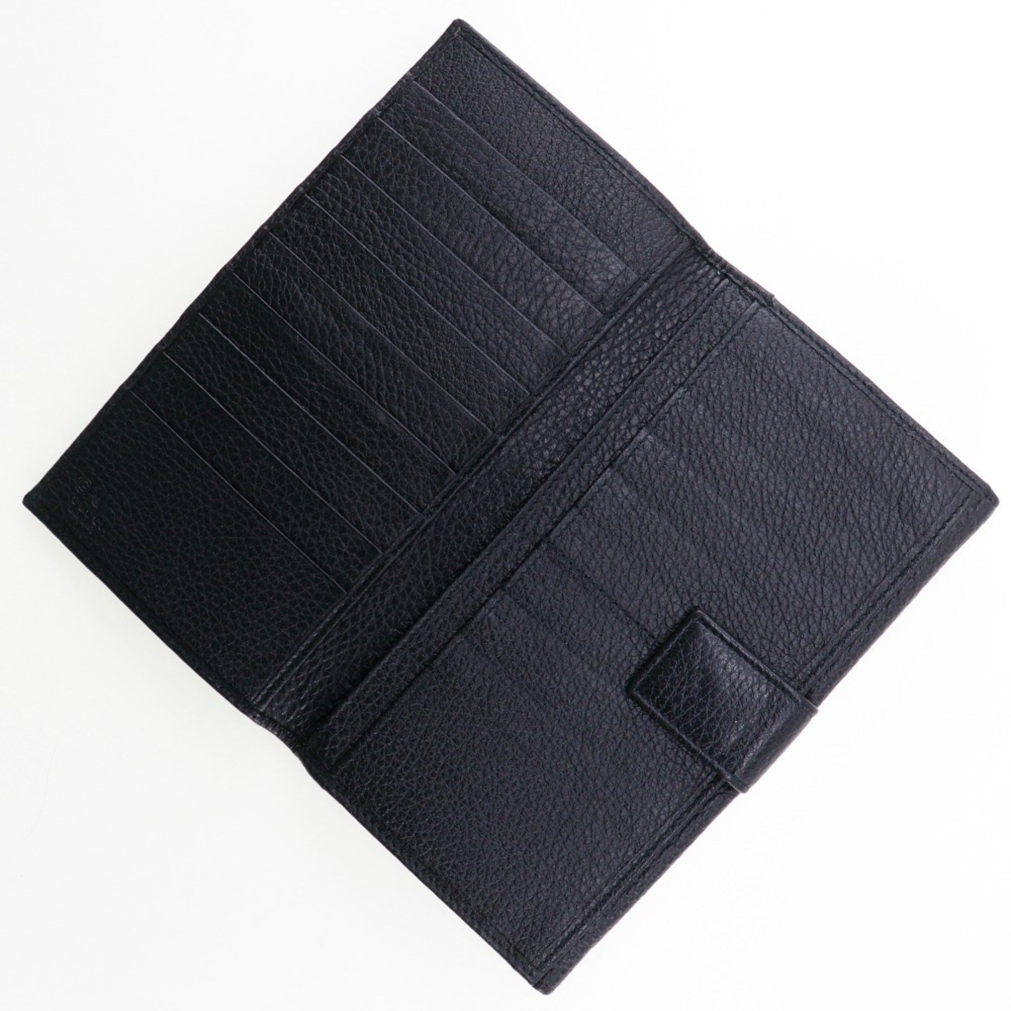 Gucci Leather Long Wallet (Bi-Fold) (Pre-Owned)