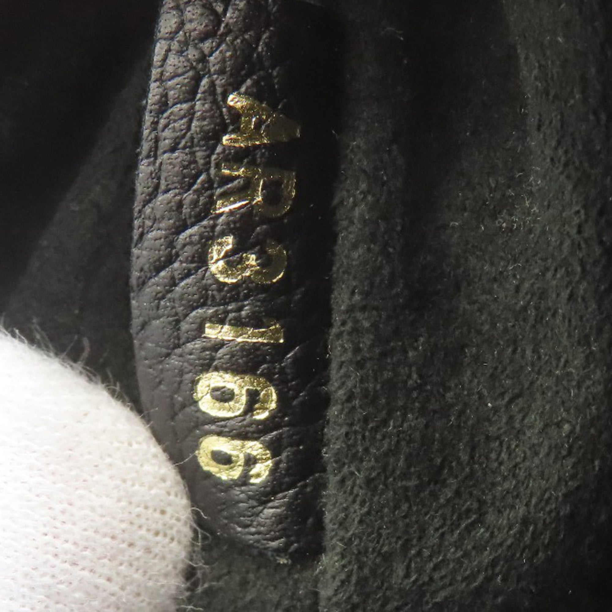 Louis Vuitton Empreinte Black Monogram Empreinte Shoulder Bag