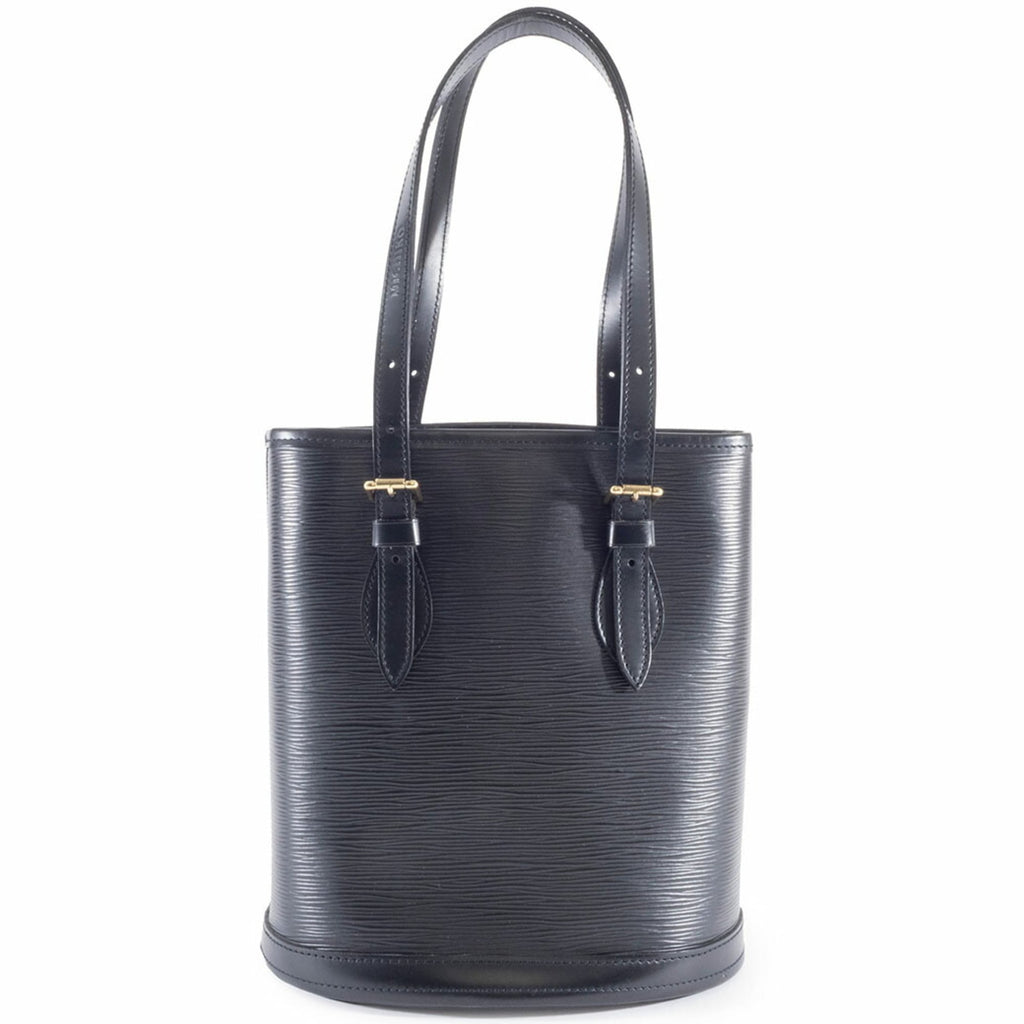 Louis Vuitton Noir Epi Leather Shoulder Bag