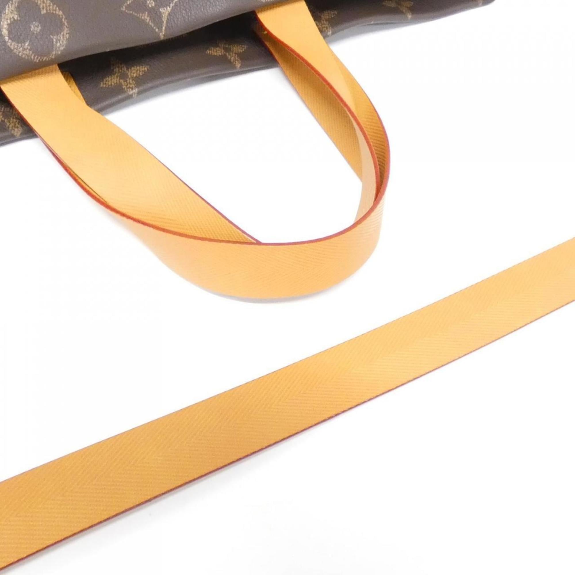 Louis Vuitton Marron Leather Handbag