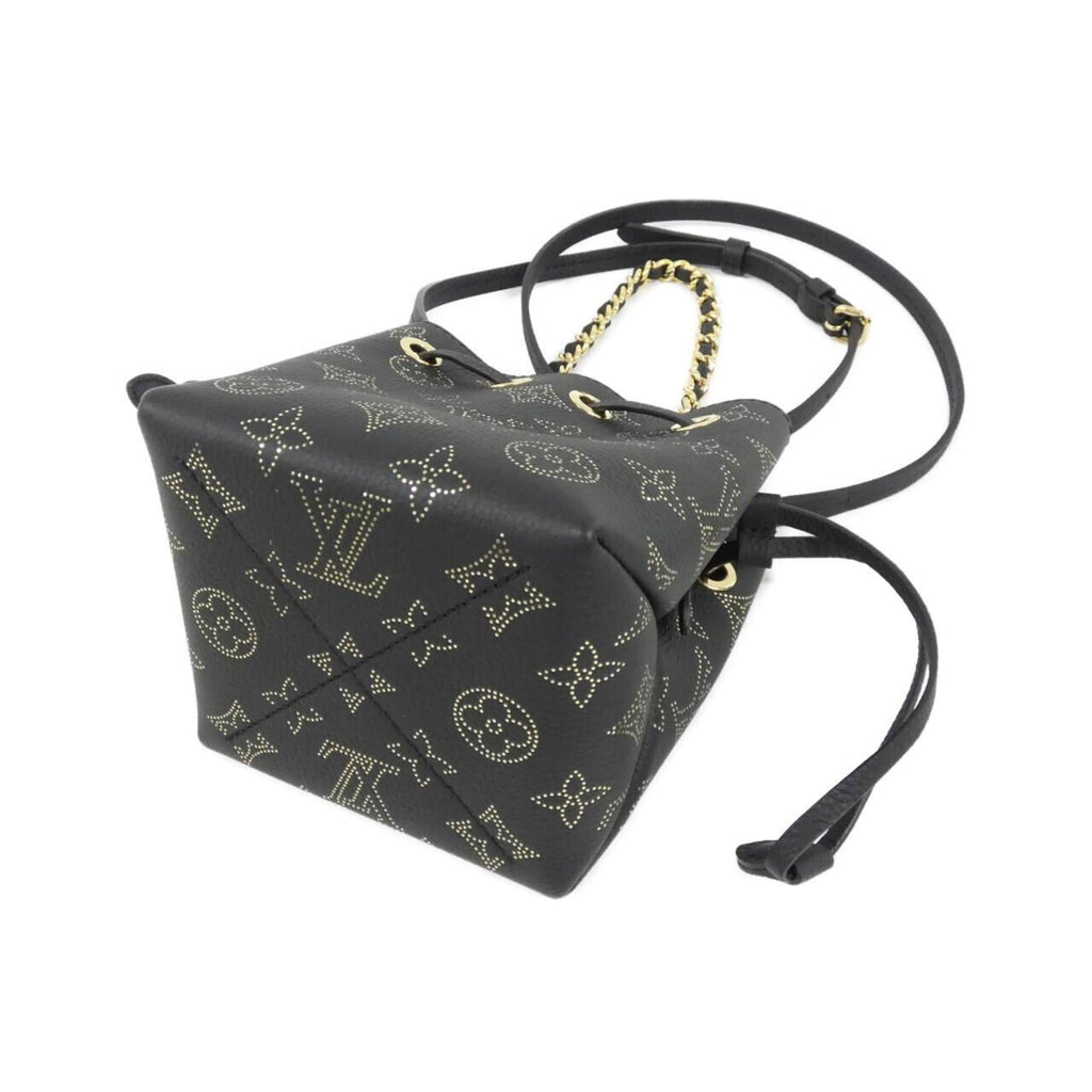 Louis Vuitton Black Leather Shoulder Bag