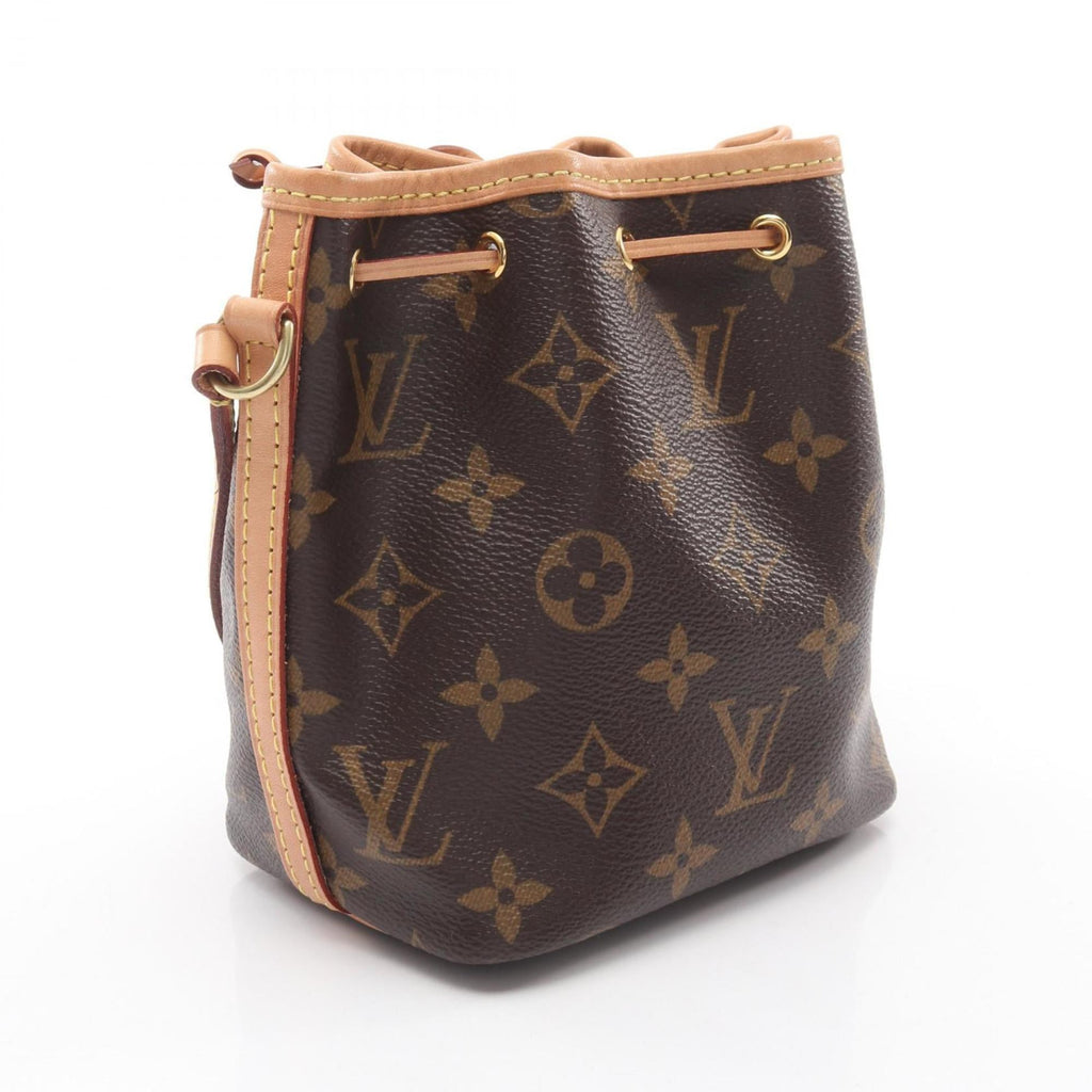 Louis Vuitton Brown Coated Canvas Monogram Leather Handbag Shoulder Bag