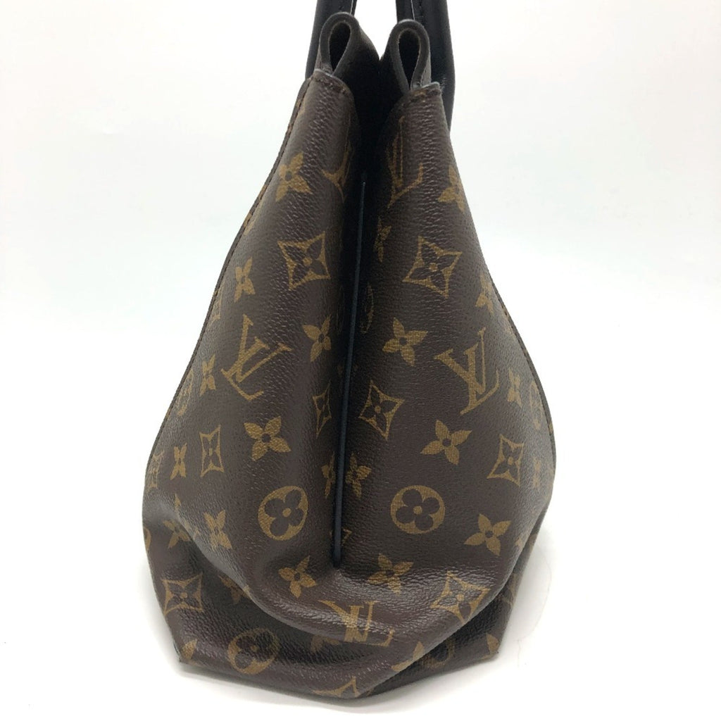 Louis Vuitton Brown Chocolat Monogram Canvas Cuir Ombre Leather Handbag