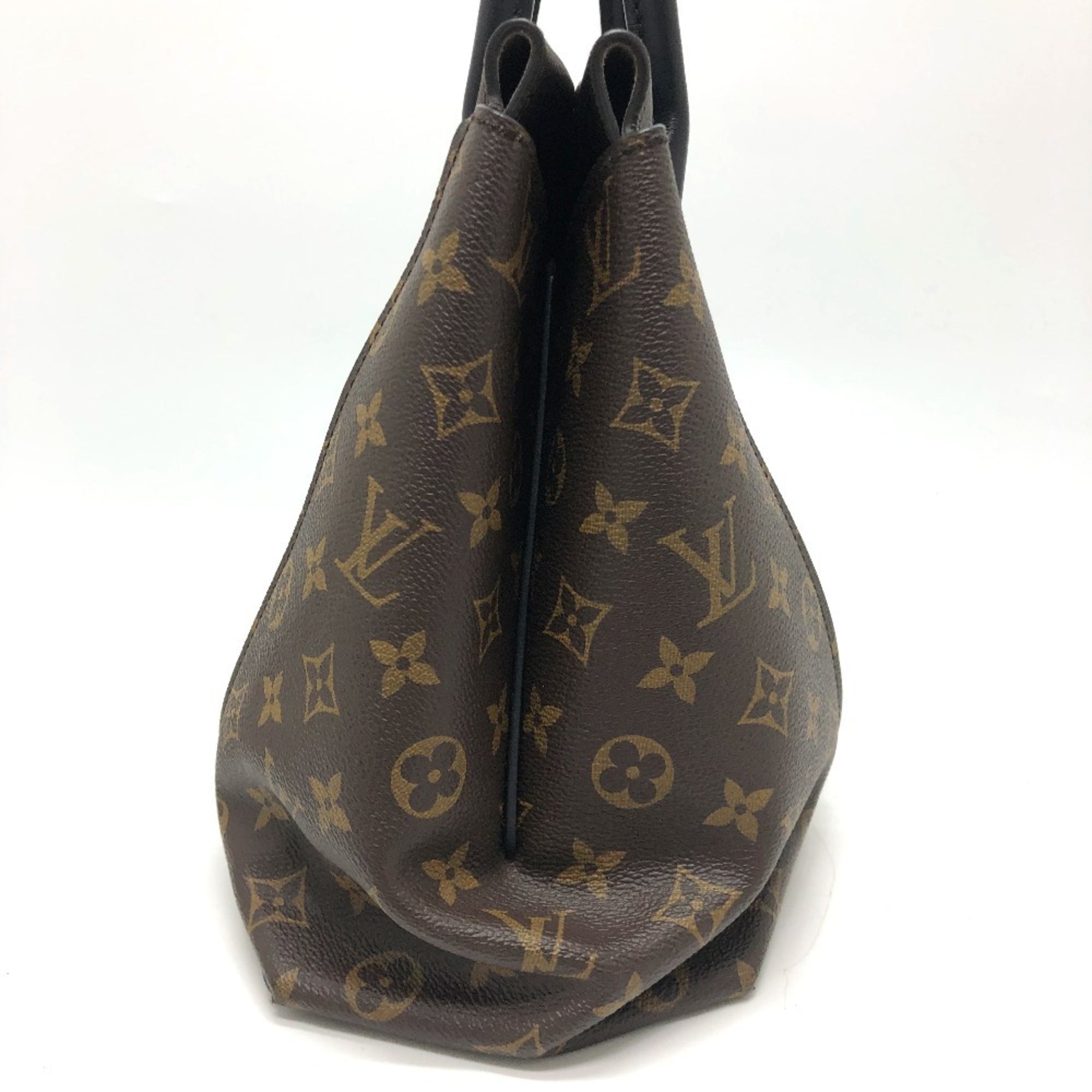 Louis Vuitton Brown Chocolat Monogram Canvas Cuir Ombre Leather Handbag