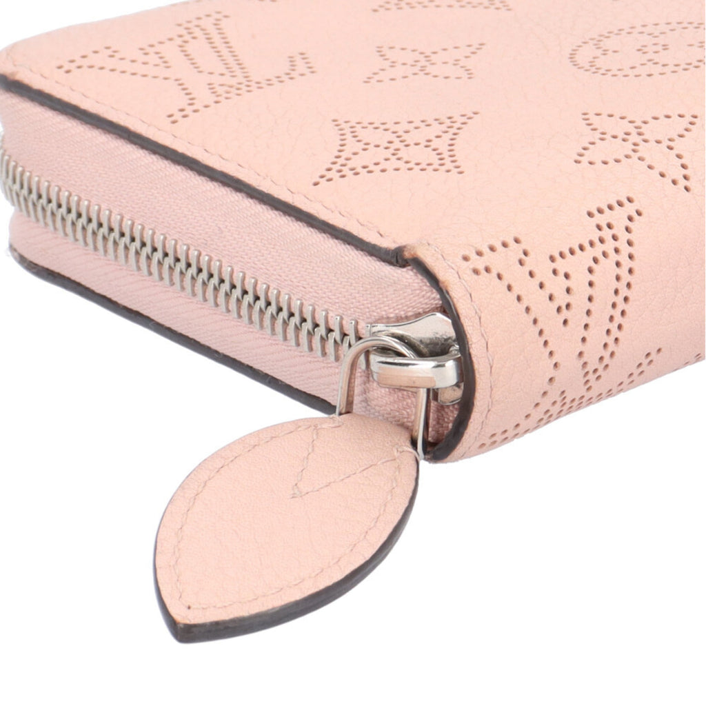 Louis Vuitton Mahina Magnolia Pink Mahina Leather Long Wallet