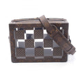 Louis Vuitton Brown Coated Canvas Pvc Shoulder Bag