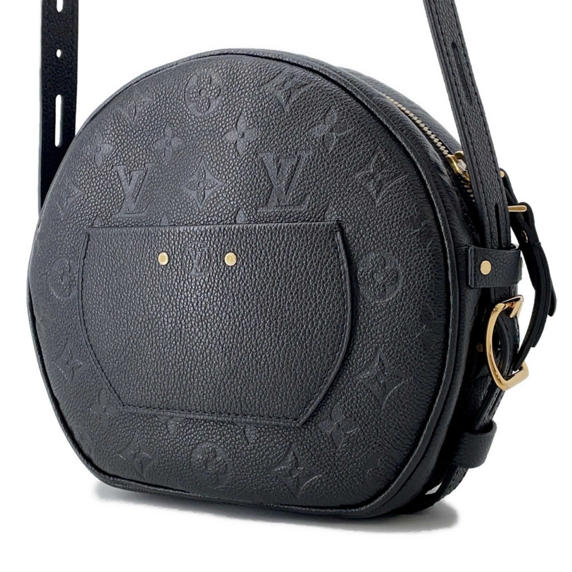 Louis Vuitton Monogram Empreinte Black Noir Monogram Empreinte Shoulder Bag