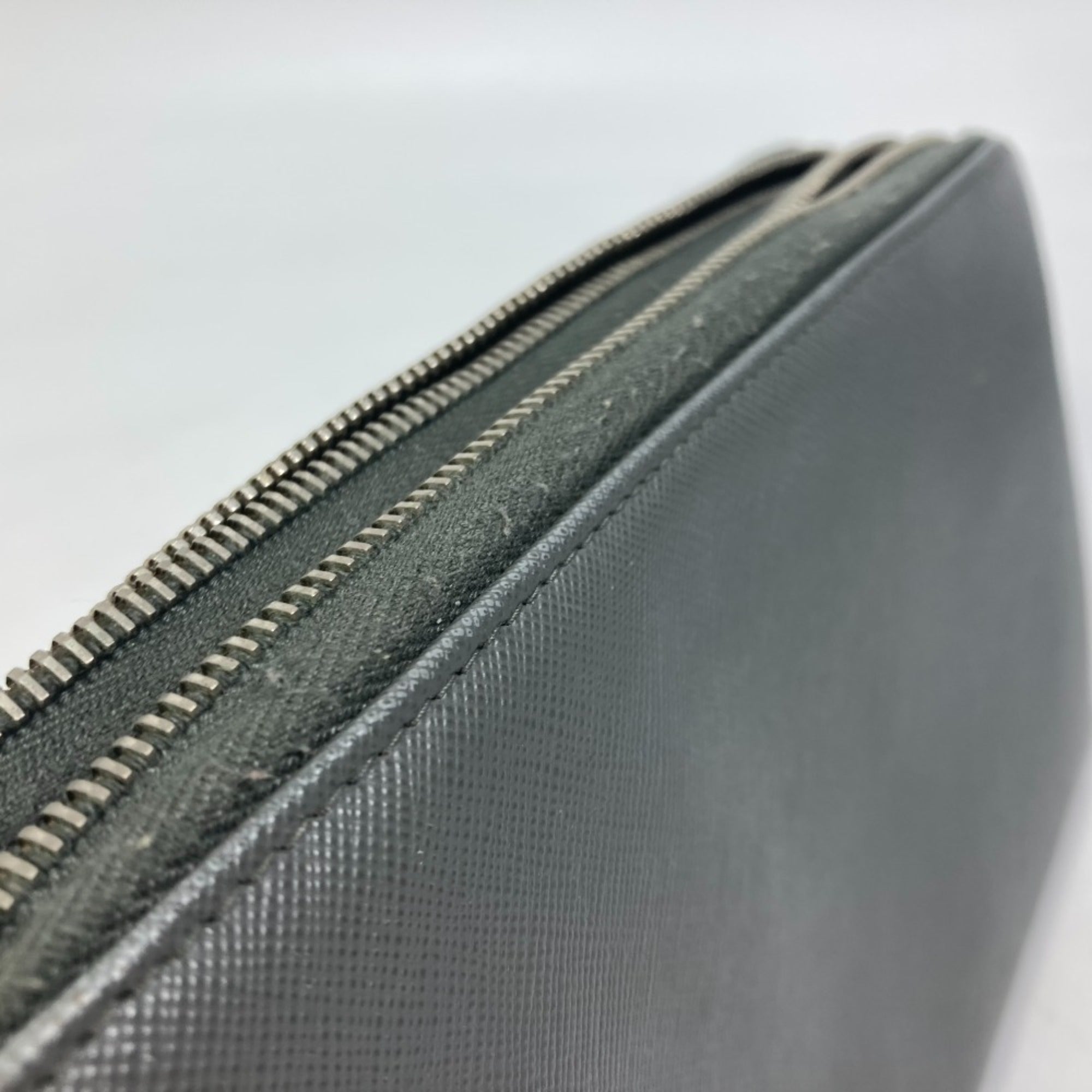Prada Gray Other Long Wallet (Bi-Fold)