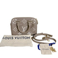 Louis Vuitton Beige Tourterelle Monogram Empreinte Shoulder Bag