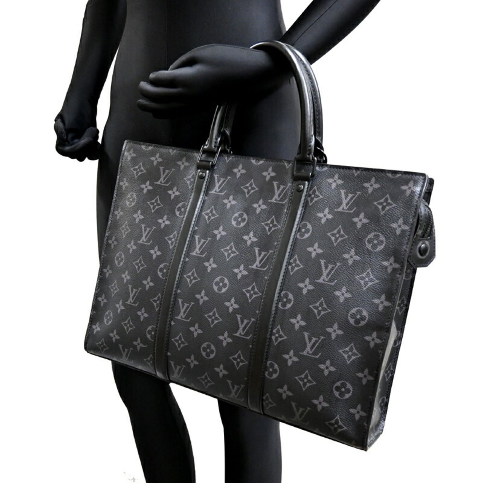 Louis Vuitton Monogram Eclipse Black Monogram Eclipse Monogram Eclipse Briefcase