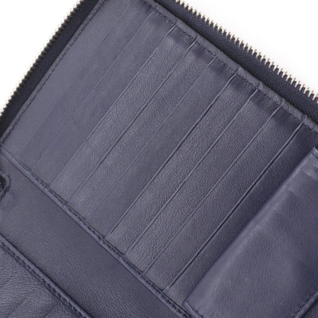 Gucci Black Leather Long Wallet (Bi-Fold) (Pre-Owned)