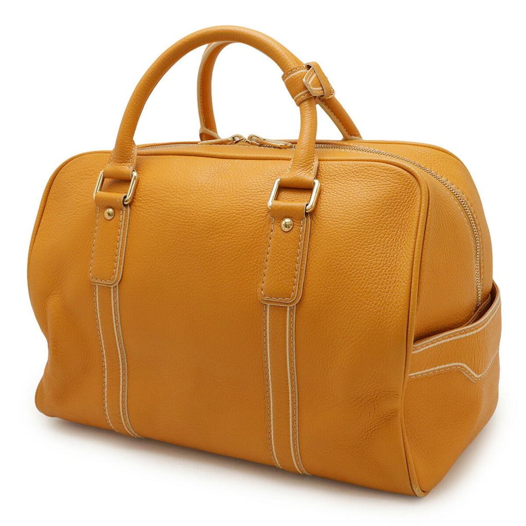 Louis Vuitton Jaune Leather Boston Bag