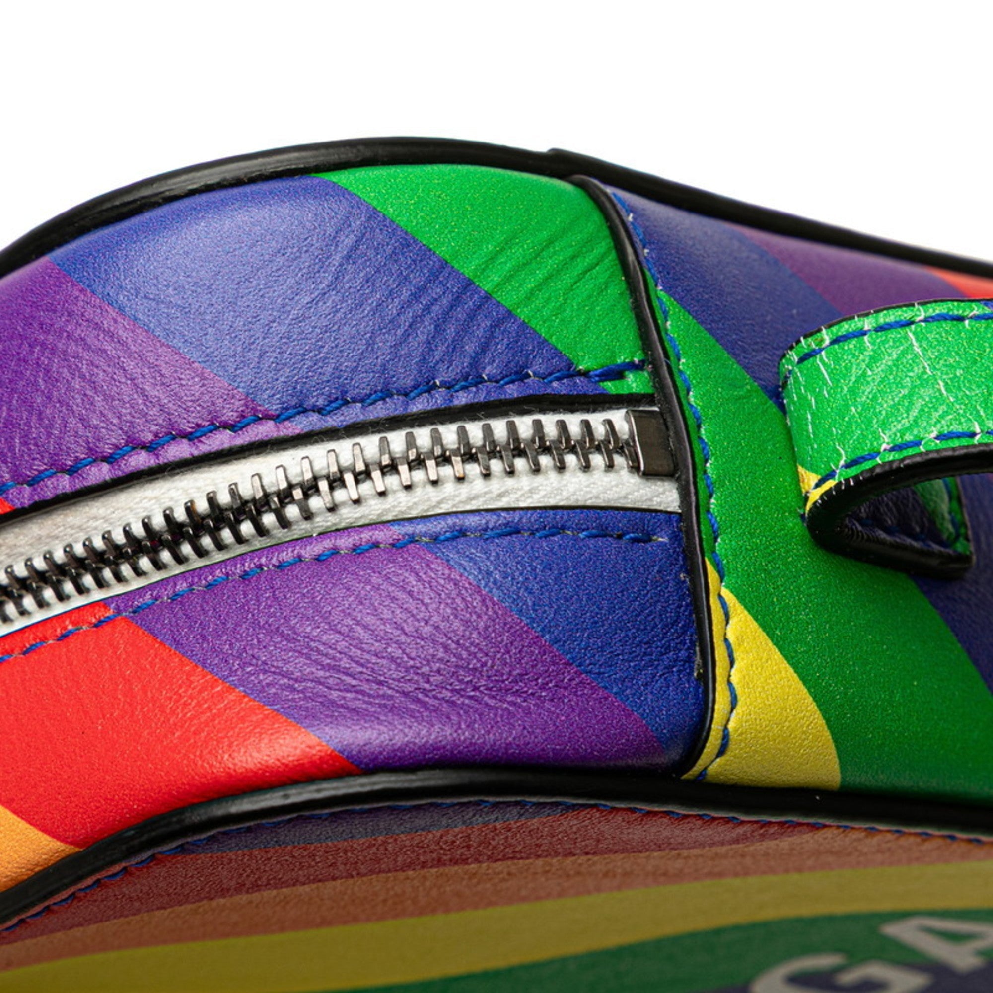 Balenciaga Multi-Color Leather Shoulder