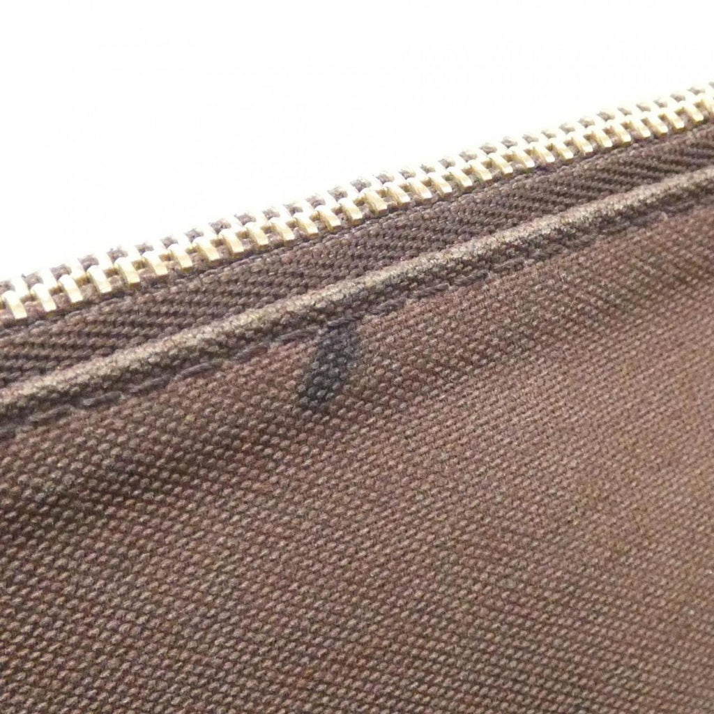 Louis Vuitton Brown Coated Canvas Handbag