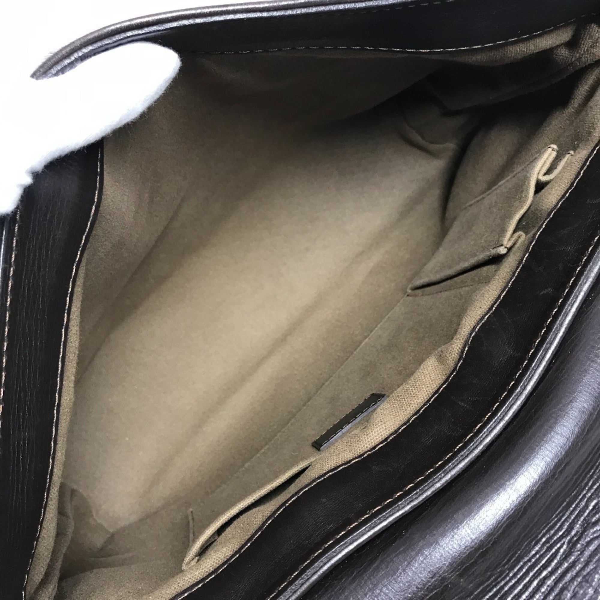 Louis Vuitton Brown Coffee Utah Leather Messenger Bag Shoulder Bag