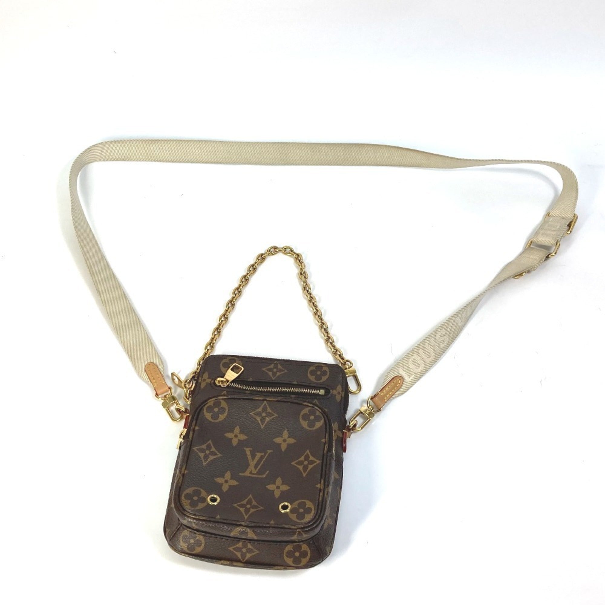 Louis Vuitton Monogram Brown Monogram Monogram Handbag Pochette Shoulder Bag