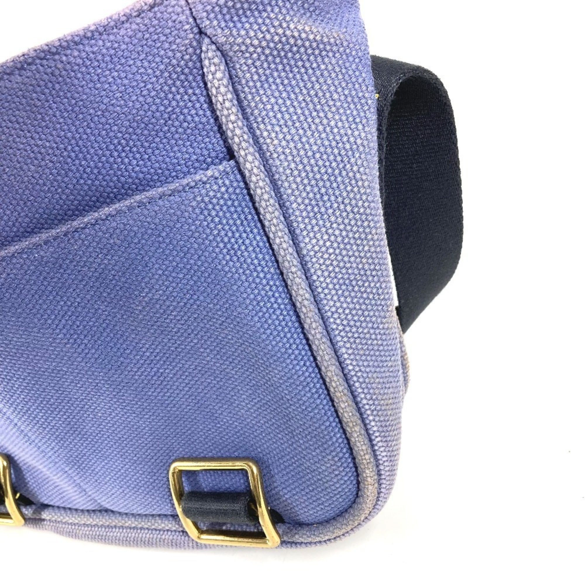 Louis Vuitton Blue Canvas Shoulder Bag Tote Bag