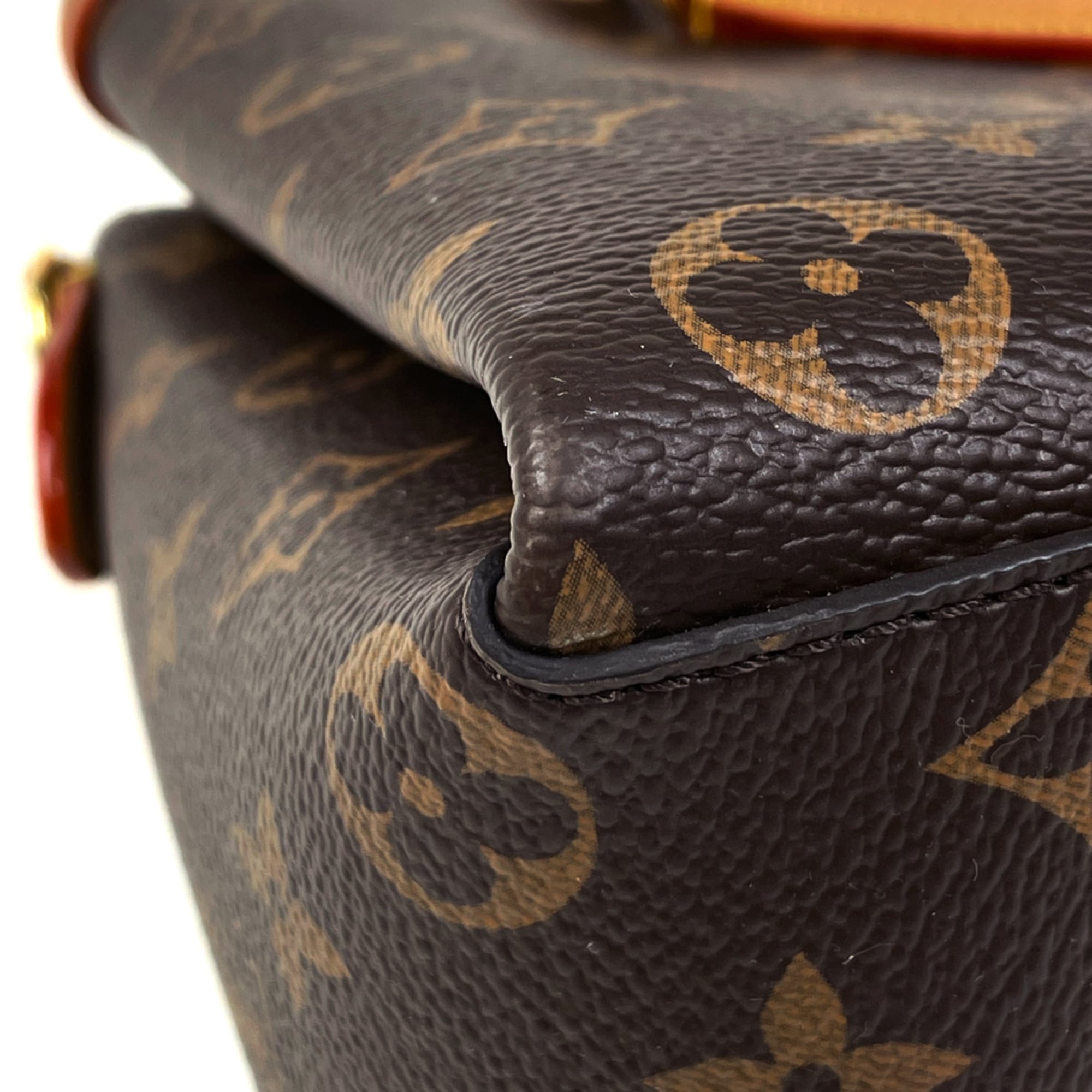 Louis Vuitton Brown Monogram Handbag Shoulder Bag