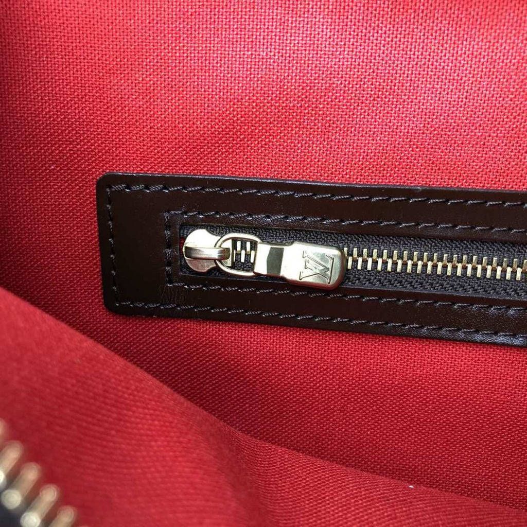 Louis Vuitton Brown Damier Canvas Shoulder Bag Tote Bag