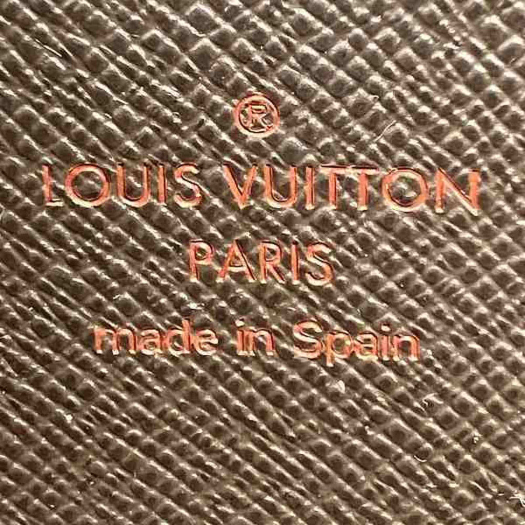 Louis Vuitton Brown Damier Canvas Long Wallet