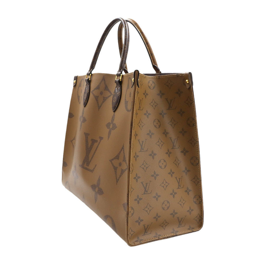 Louis Vuitton Monogram Monogram Reverse Monogram Monogram Reverse Shoulder Bag Tote Bag