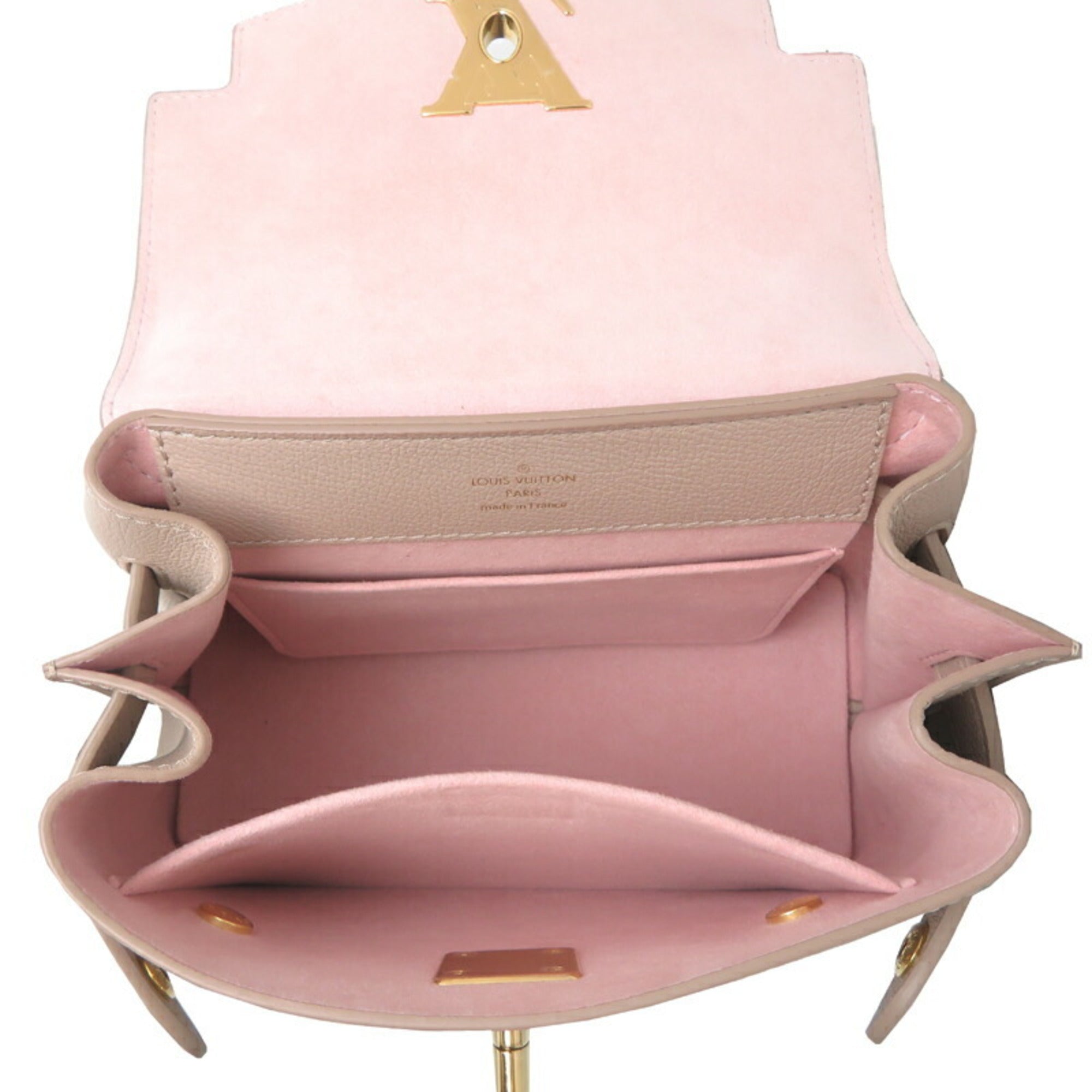 Louis Vuitton Galle Grayish Leather Handbag