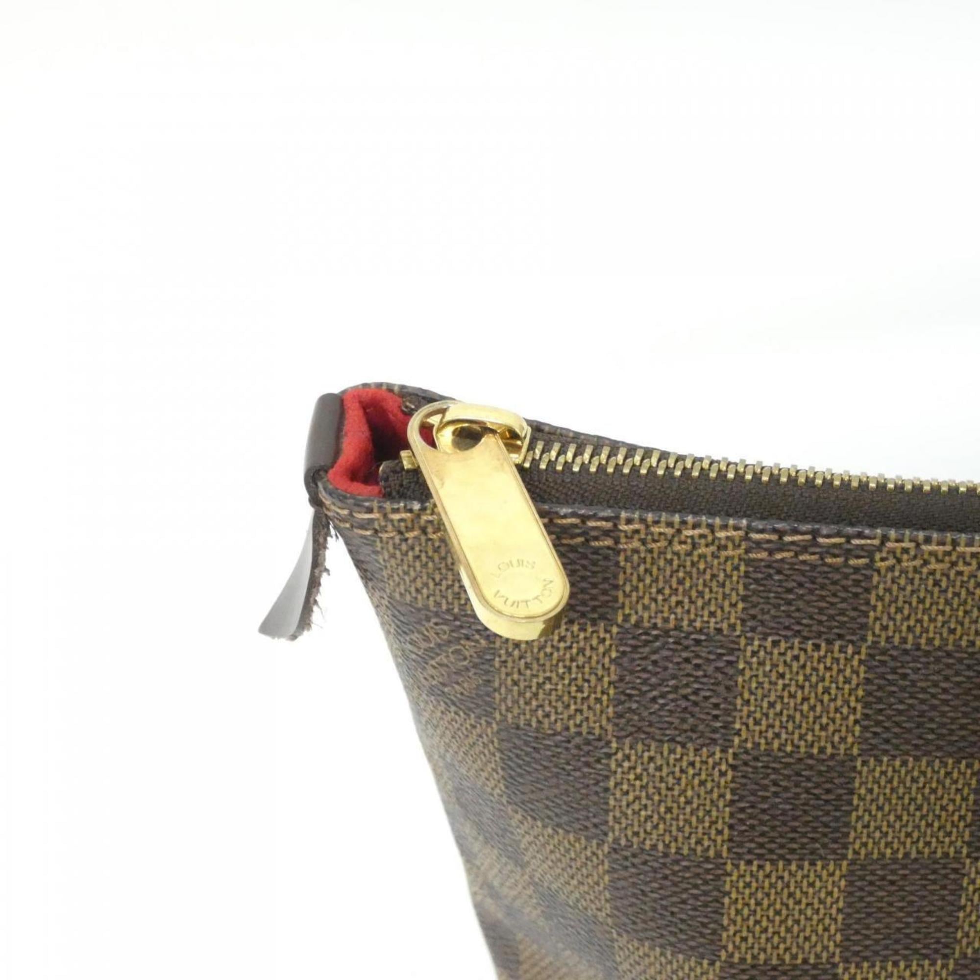 Louis Vuitton Ebene Coated Canvas Handbag