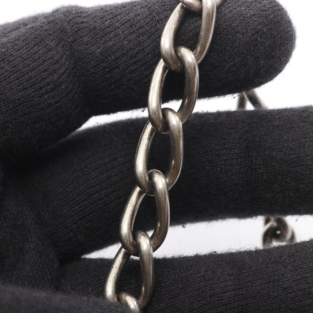 Balenciaga Gray Coated Canvas Hand