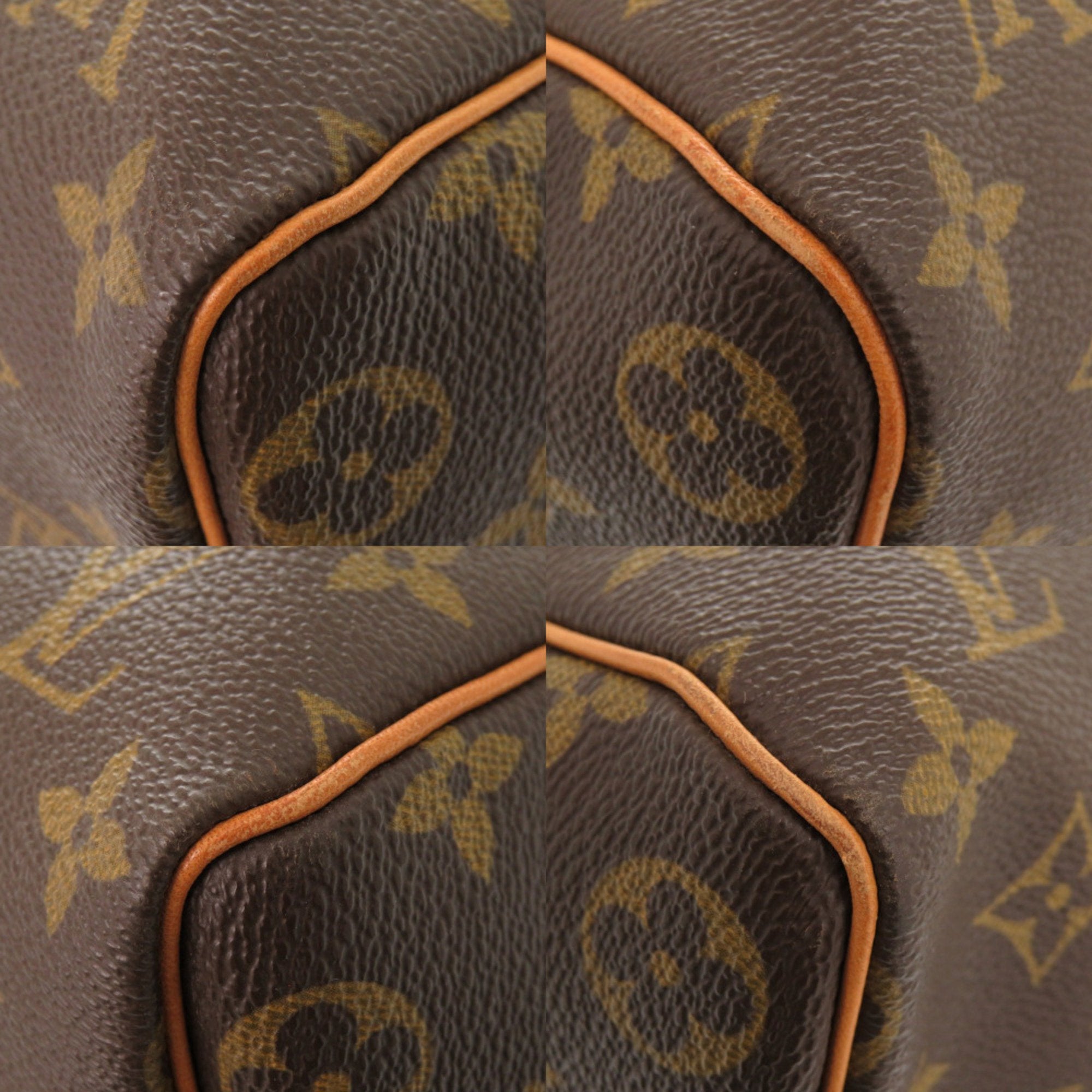 Louis Vuitton Brown Monogram Monogram Boston Bag