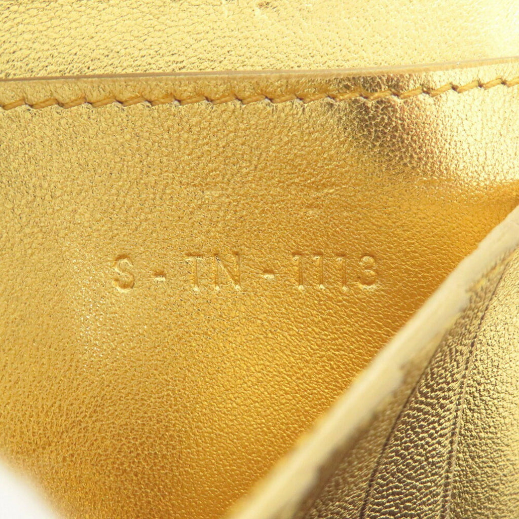 Celine Gold Yellow Leather Wallet (Bi-Fold)