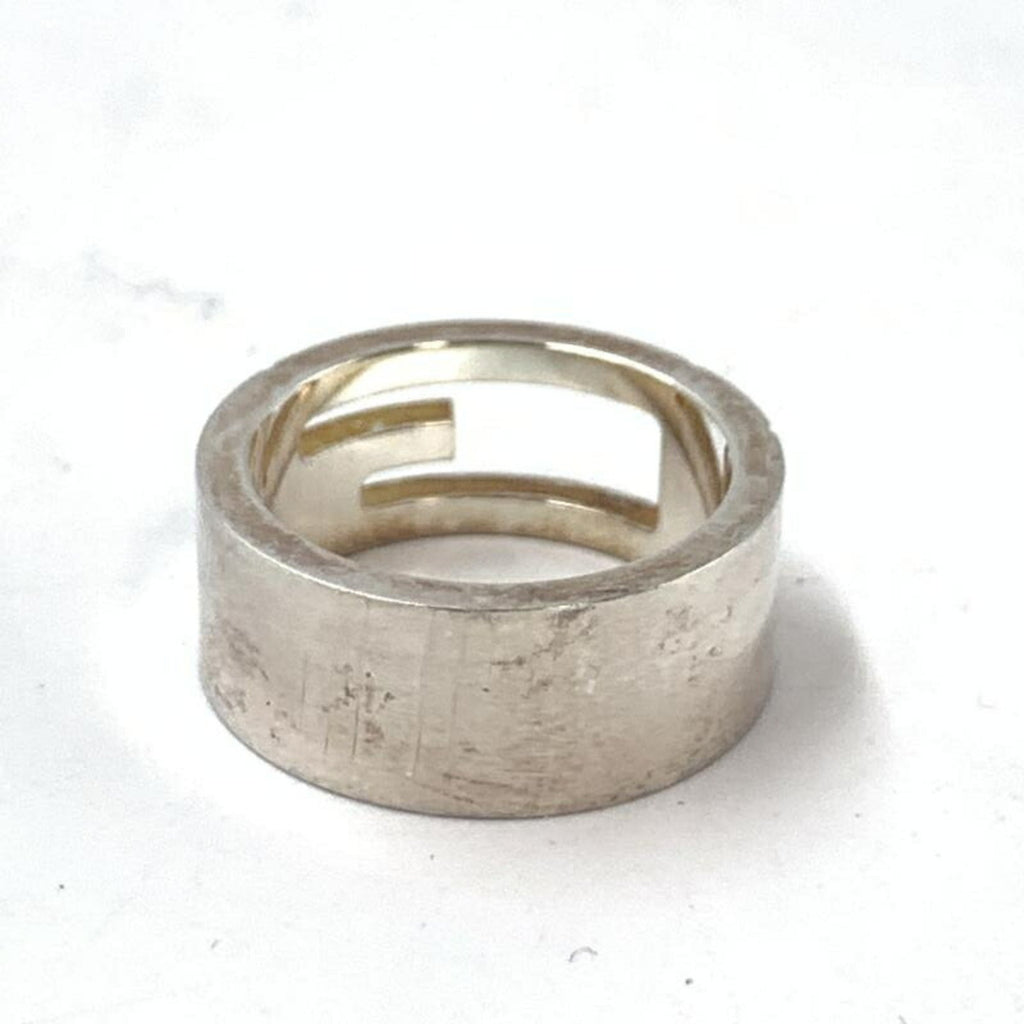 Gucci Silver Silver 925 Band Ring (Pre-Owned)
