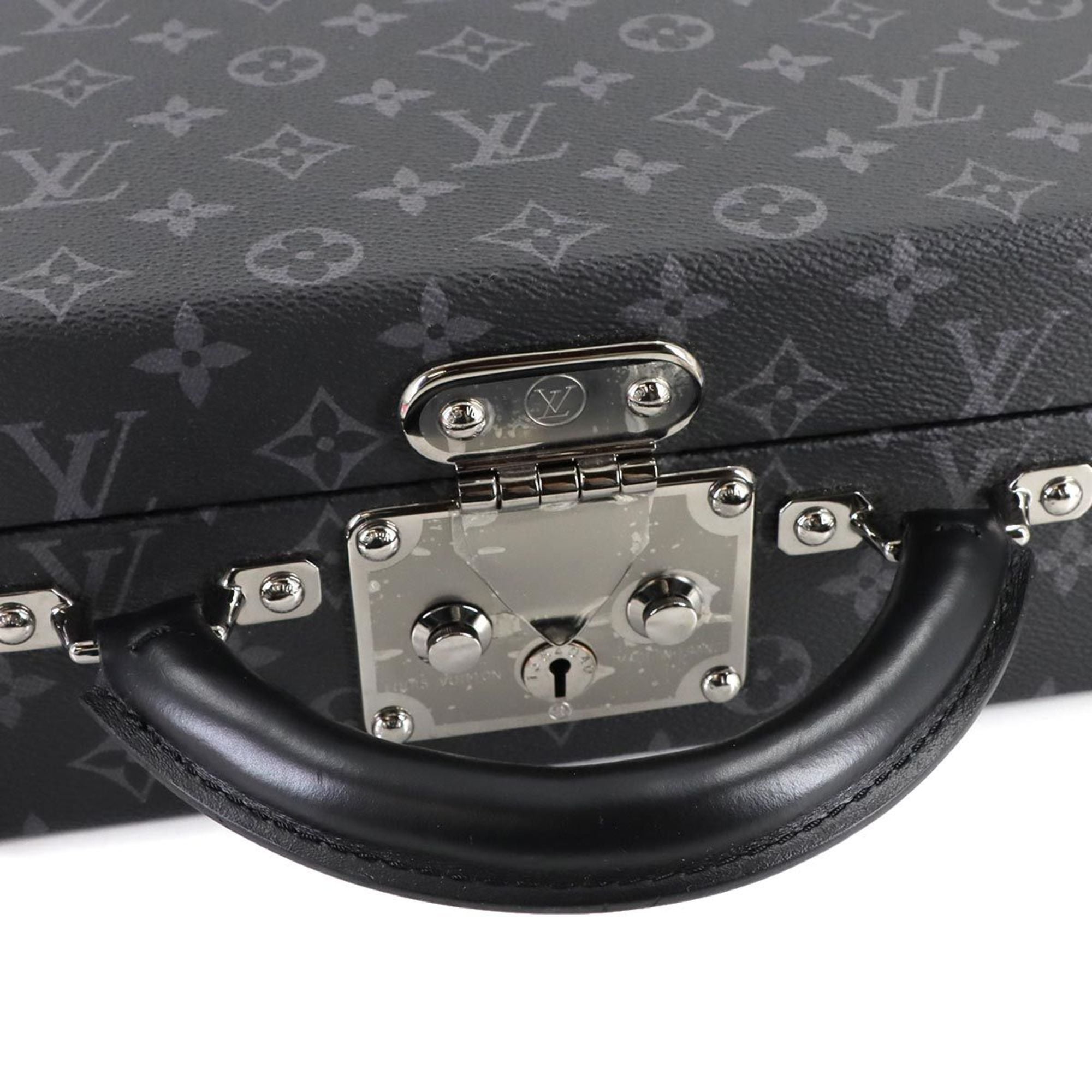Louis Vuitton Black Monogram Eclipse Monogram Eclipse Attaché Case Briefcase Handbag