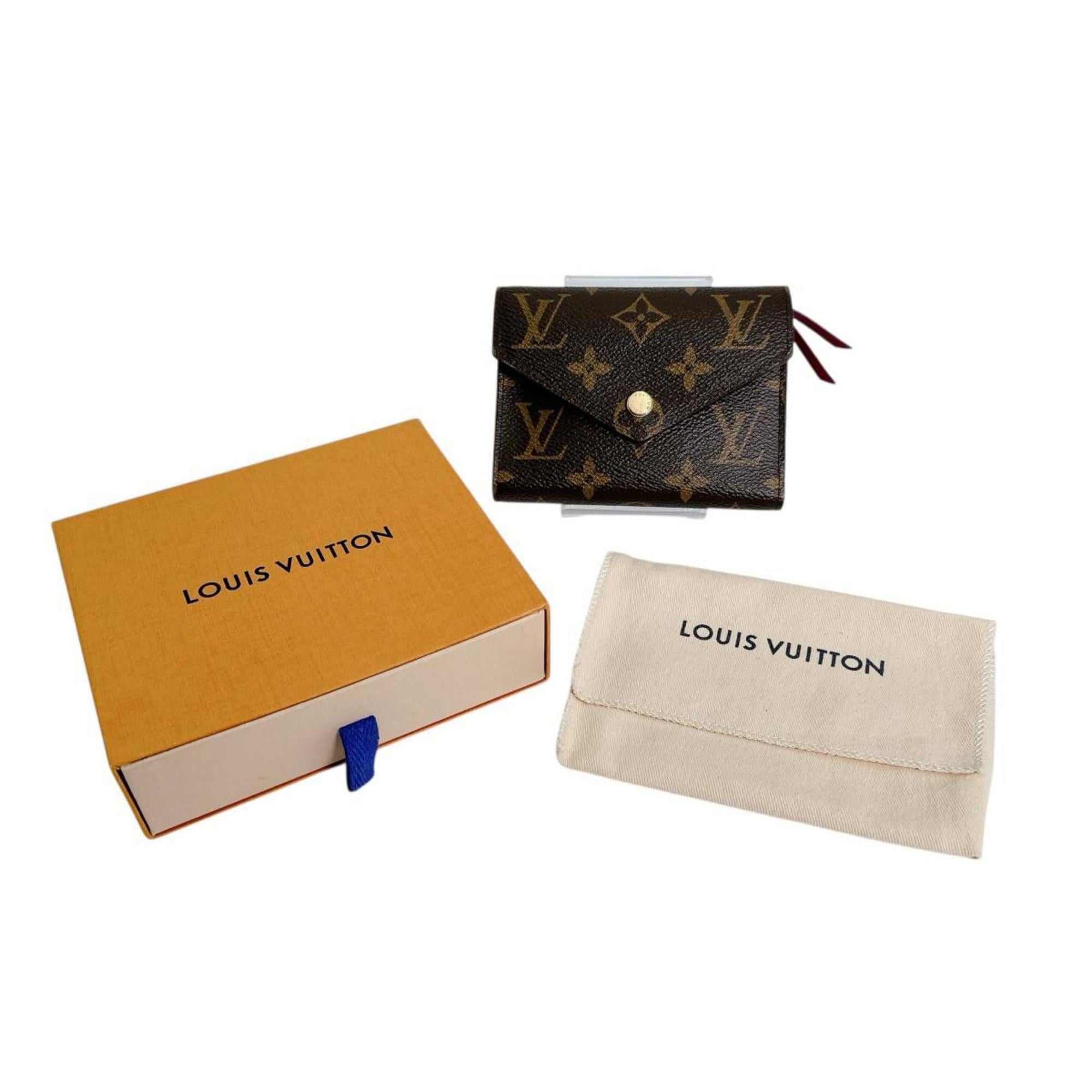 Louis Vuitton Brown Monogram Canvas Wallet