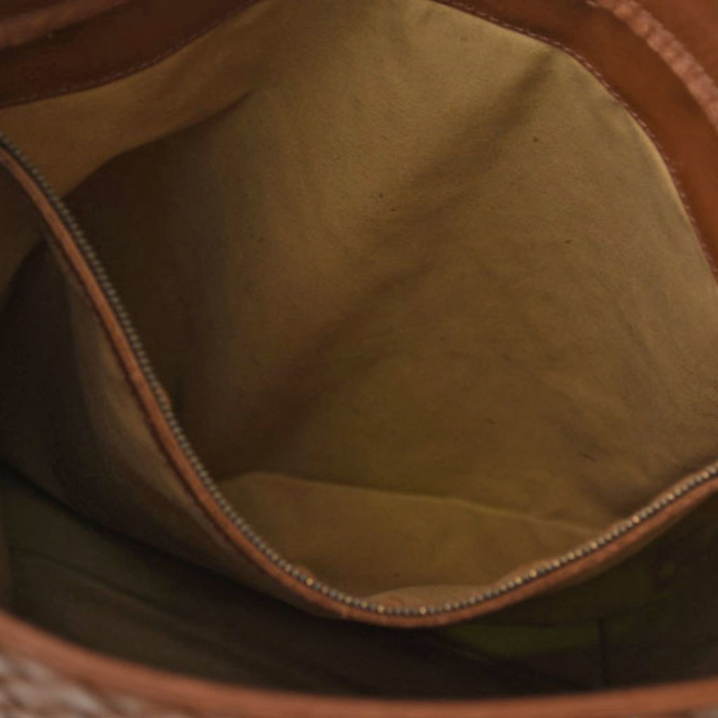 Bottega Veneta Intrecciato Brown Intrecciato Shoulder Bag