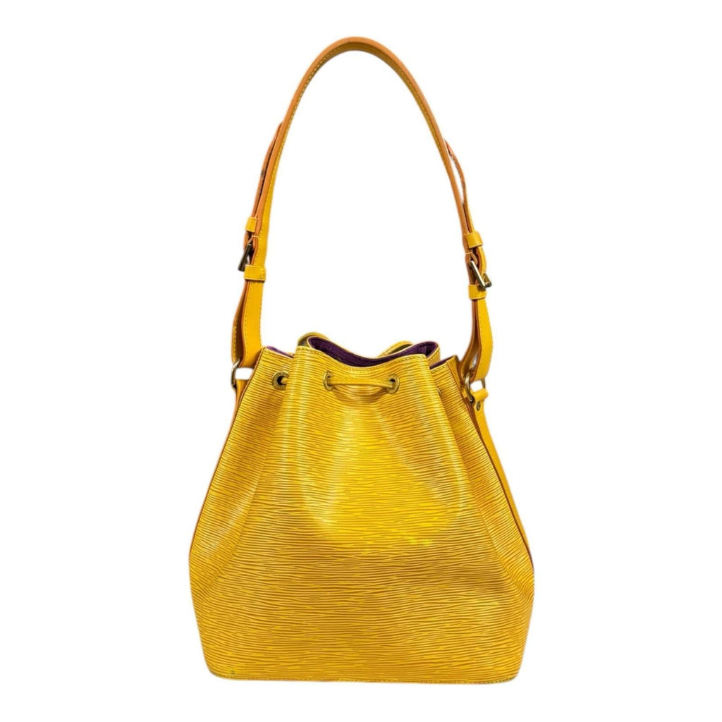 Louis Vuitton Epi Yellow Epi Leather Shoulder Bag