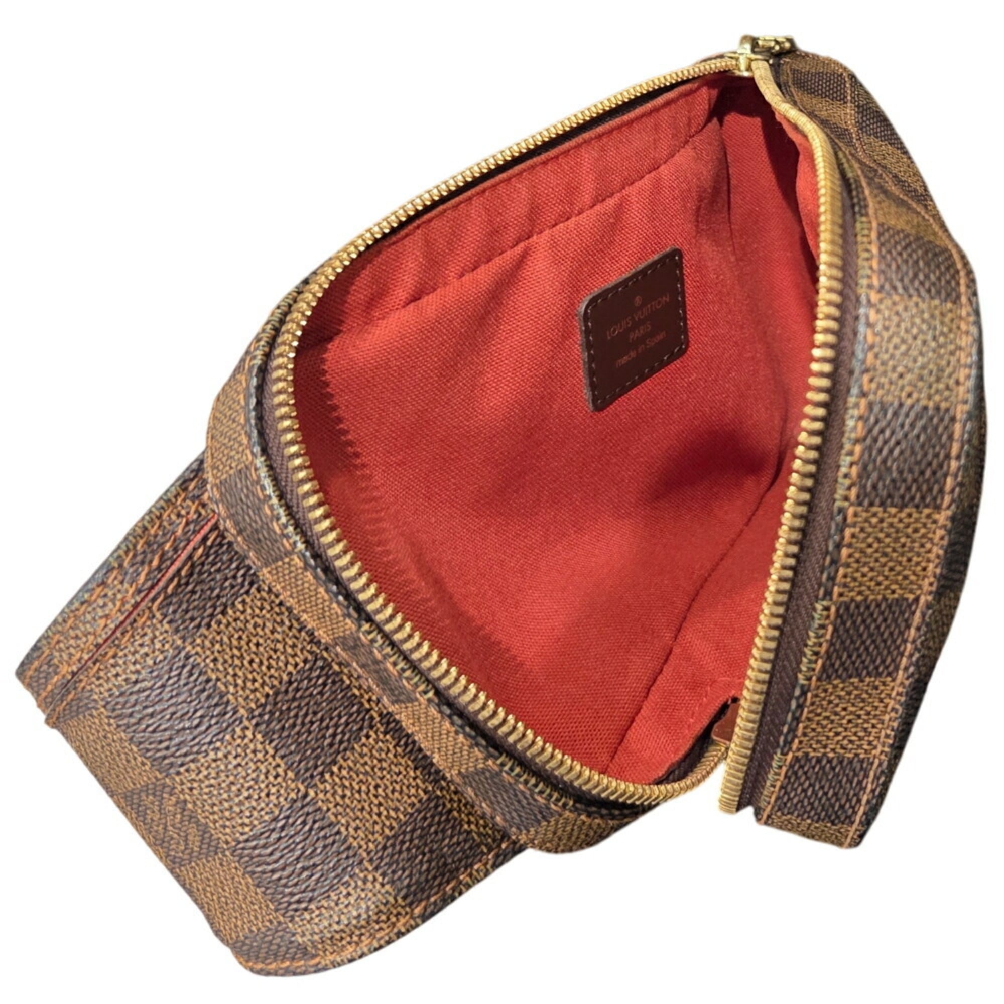 Louis Vuitton Brown Damier Canvas Shoulder Bag Sling Bag