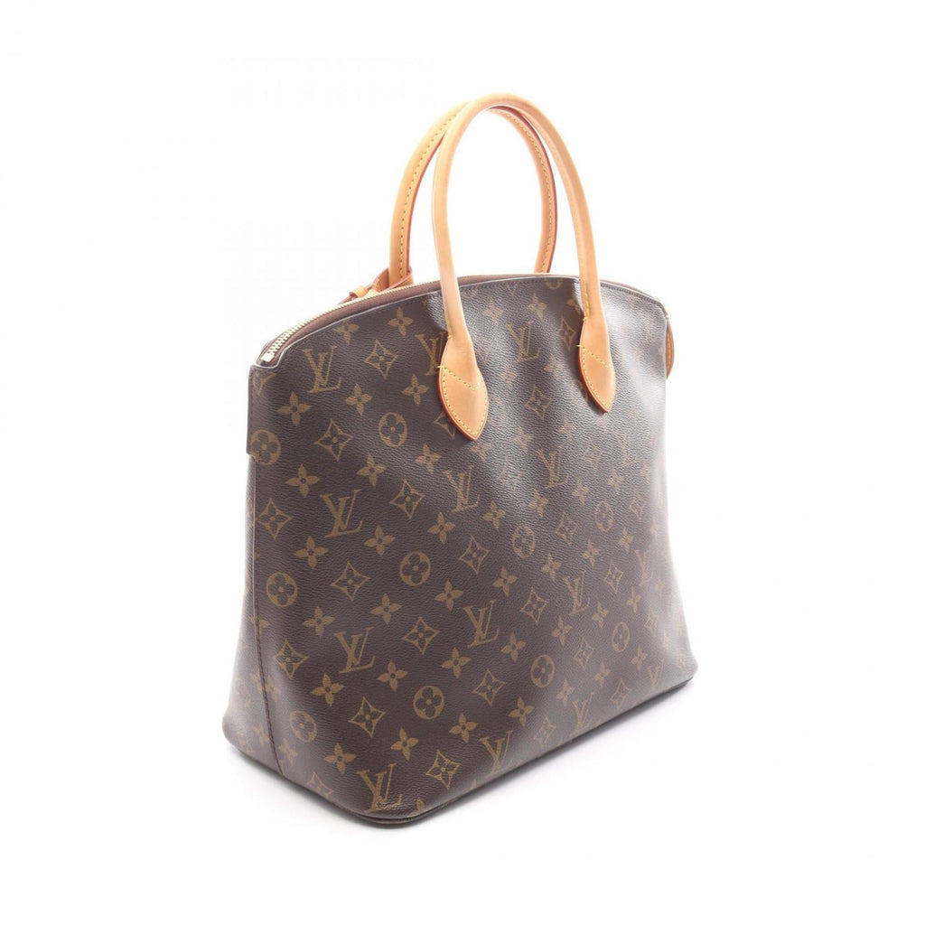 Louis Vuitton Brown Monogram Coated Canvas Leather Handbag