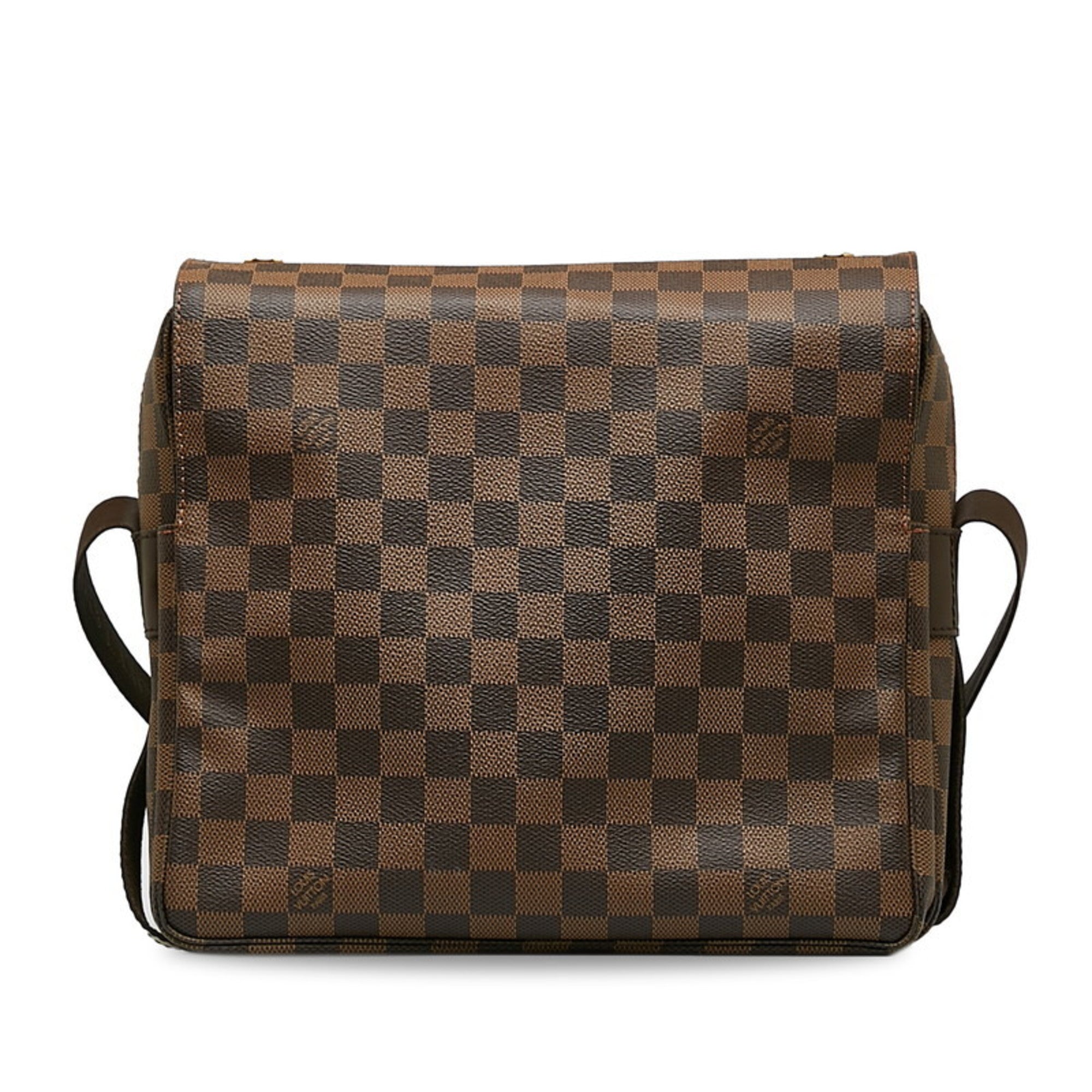 Louis Vuitton Brown Damier Canvas Pvc Leather Shoulder Bag