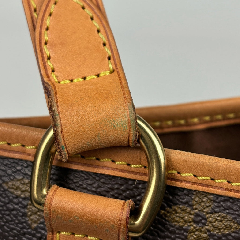Louis Vuitton Brown Monogram Shoulder Bag Tote Bag
