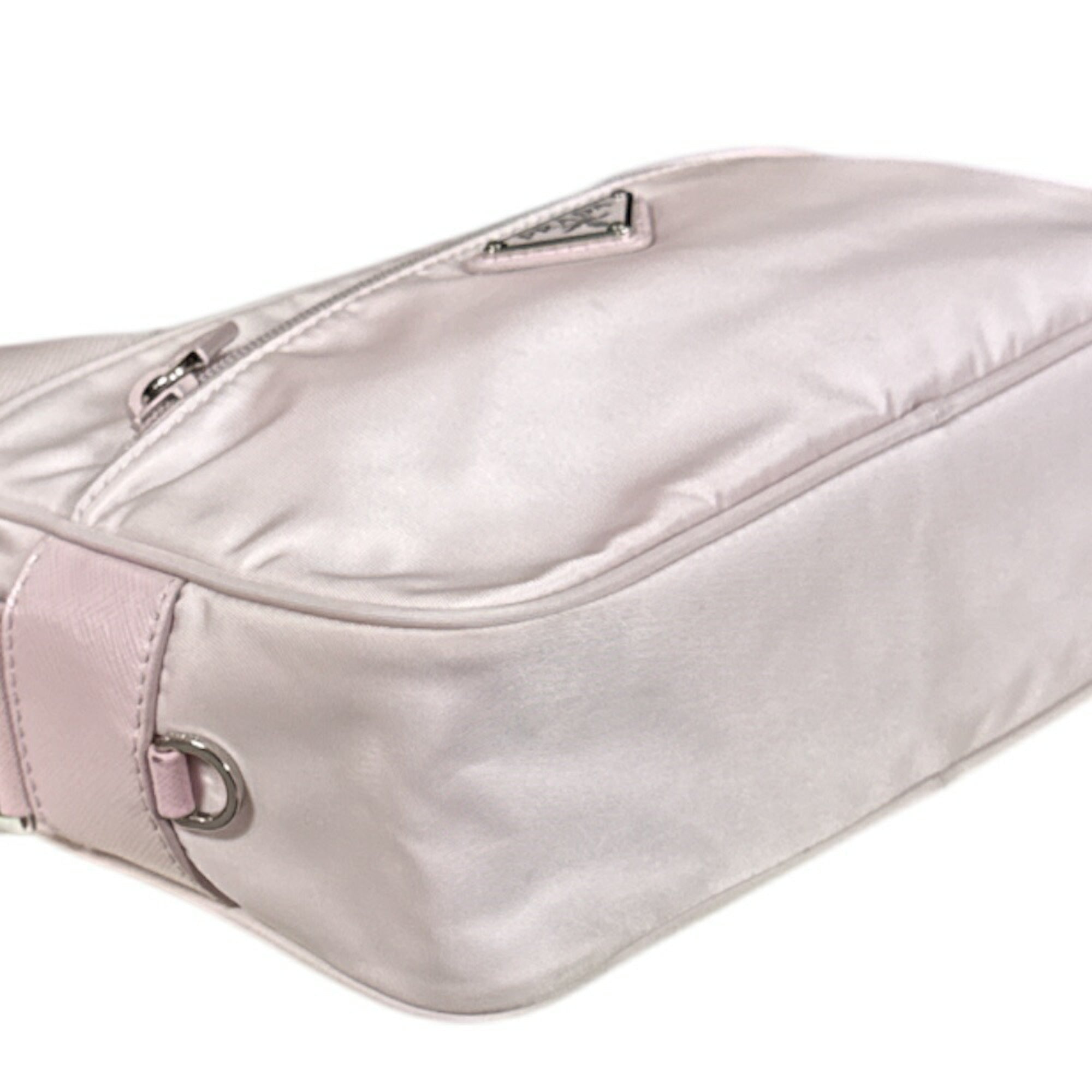 Prada Pink Nylon Shoulder Bag