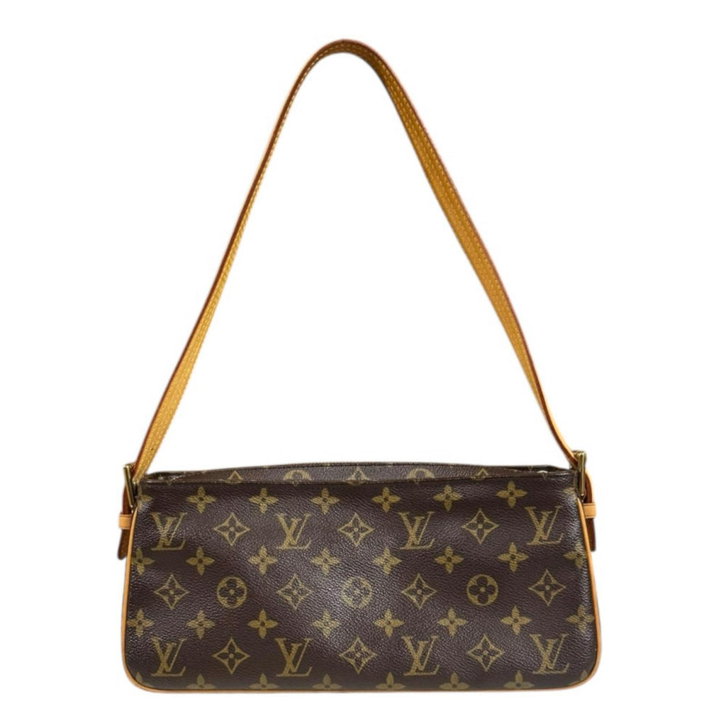 Louis Vuitton Brown Monogram Canvas Shoulder Bag
