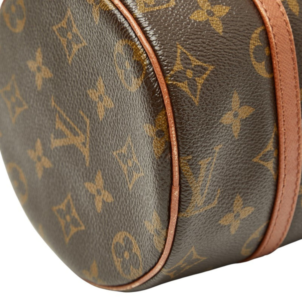 Louis Vuitton Monogram Brown Pvc Leather Handbag