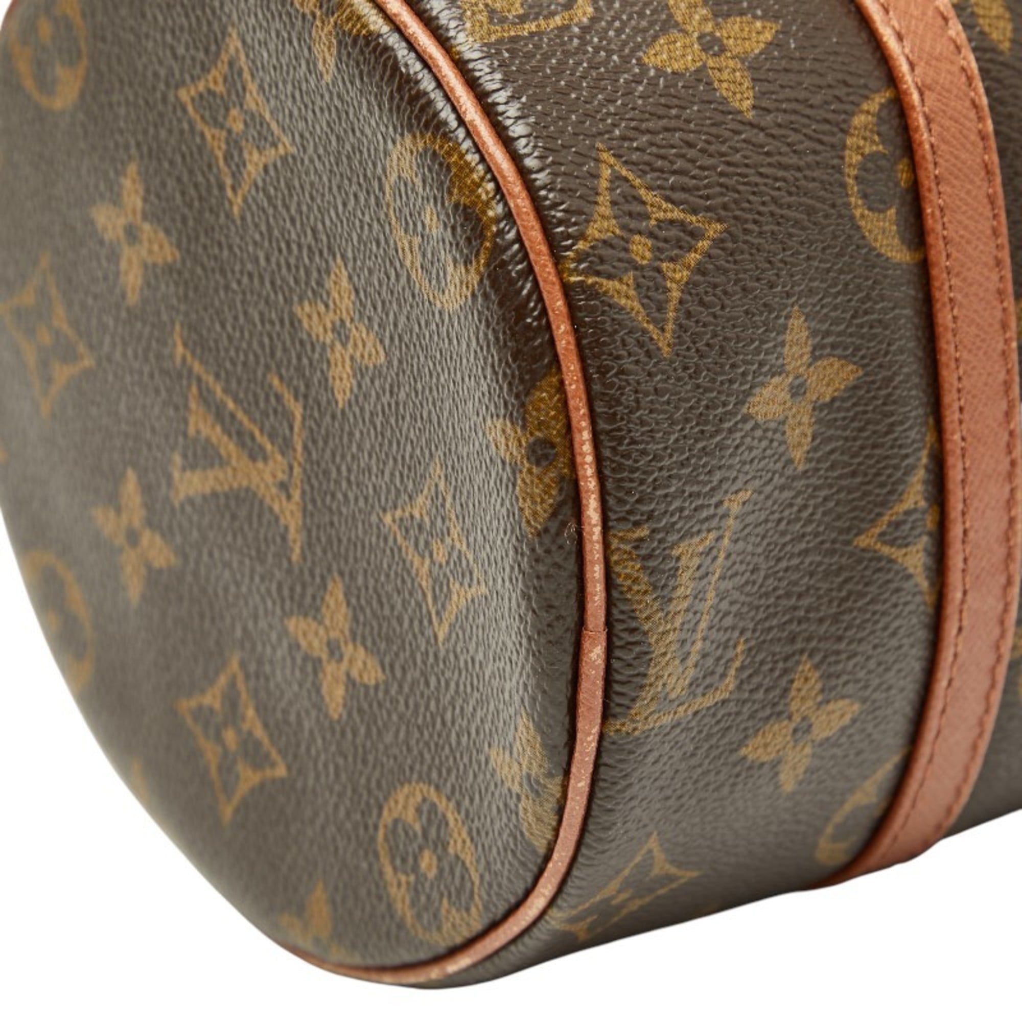 Louis Vuitton Monogram Brown Pvc Leather Handbag