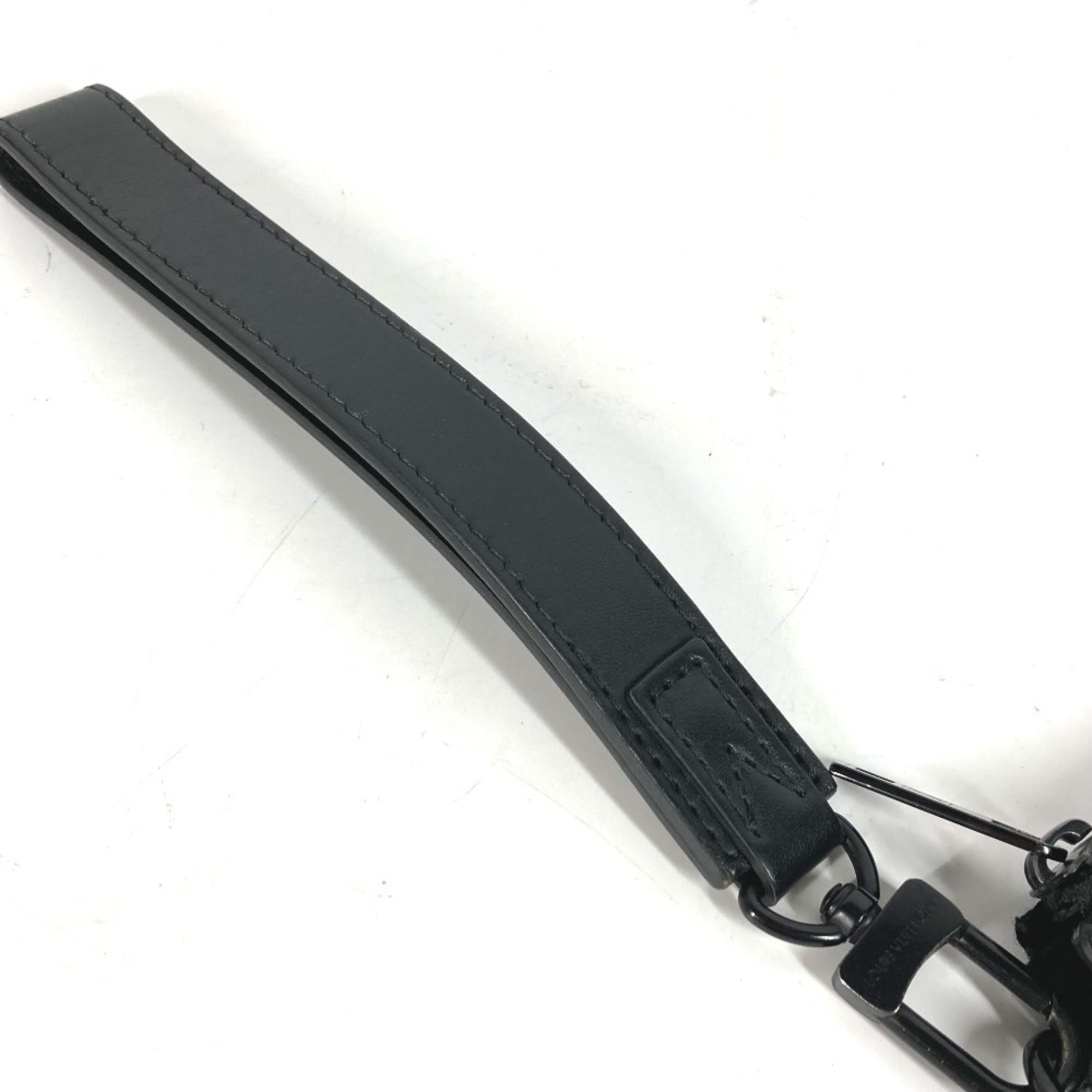Louis Vuitton Black Noir Leather Long Bill Wallet